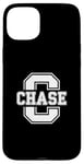 Coque pour iPhone 15 Plus SMD Collégiale Bloc Lettre Nom Nom Chase Police Blanche