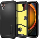 Spigen Tough Armor Coque Compatible avec Samsung Galaxy XCover 7 - Noir