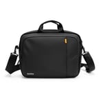 tomtoc Multi-functional Laptop Briefcase Business Shoulder Bag Fits 14-inch MacBook Pro M3/M2/M1, 14.4-inch Surface Laptop Studio 2/1, More 13-14 Inch Laptops, Water-repellent Protective Messenger Bag