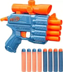 Nerf Elite 2.0 Prospect QS-4 Blaster, 8 Official Nerf Elite Darts, 4-Dart New