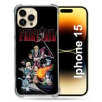 Cokitec Coque Renforcée pour Iphone 15 (6.1) Manga Fairy Tail Logo Team