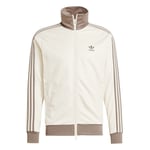 adidas Originals Track Top Classics Beckenbauer - Vit/brun, storlek Medium