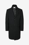 Selected HOMME - Rock slhNew Joseph Coat - Svart