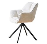 Riviera Maison Svingstol Carnaby-Dac Hvit-Boucle