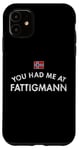 iPhone 11 Fattigmann Norway Norwegian Christmas Deep Fried Knot Cookie Case