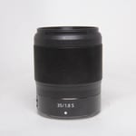 Nikon Used 35mm f/1.8 S Z mount lens