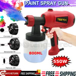 Handheld Wall Fence Paint Sprayer Electric Spray Gun Paint Fence Airless HVLP