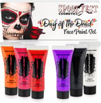 Spook Fest Day of The Dead Face Paint Gift Set Halloween Make Up