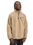 Brandit Homme Brandit Teddyfleece Troyer Sweater,Camel,XXL