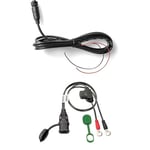 TomTom Motorcycle Sat Nav Battery Cable & OptiMate Weatherproof Eyelet Lead