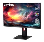 Konix Écran gaming Stormfury 4K 27" PC, PS4, PS5, Switch, Xbox - Ultra HD 2 160 px - 160 Hz - 1 ms - FreeSync - 2 x HDMI 2.1 - DisplayPort - Dalle IPS