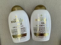 2 x Organix OGX Hydrate + Marula Oil Shampoo 385ml FREEPOST