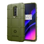 OnePlus 7 Pro rutmönster skal - Grön