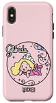 Coque pour iPhone X/XS Wicked Glinda Daydreaming Playful Cartoon Style