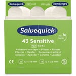 Plåster SALVEQUICK refill nonwoven 43/fp 6frp