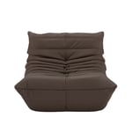 Ligne Roset - Togo Fireside Chair, Fabric Cat. S Alcantara Brown 4512 - Lenestoler - Michel Ducaroy - Skum