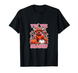 Funny Farm Halloween Shirt Tis' Season Bull Pumpkin Fall T-Shirt