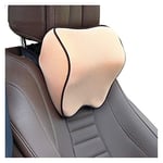 OooyaA Coussin D'appuie-tête Convient À La Plupart des Voitures | Coussin De Mousse De Mousse De Mémoire Au Cou | Coussin De Support De Voiture À Fibres d'homme | Accessoires Intérieurs De Voiture