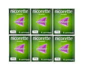 Nicorette Inhalator Starter Pack 15mg 4 Cartridges x 6