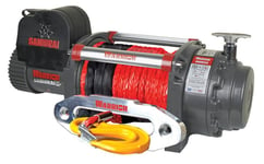 Warrior Winches Samurai 20,000 Heavy Duty Vinsch, 24V Armortek syntet