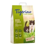 Tigerino Plant-Based träfiberströ - naturlig trädoft, parfymfritt - 25 liter (10,3 kg)