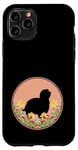 Coque pour iPhone 11 Pro Coton De Tulear - Chien Maman Papa Floral Fleur Mignon Jolie