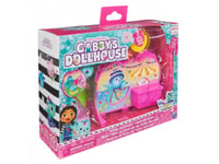 Spin Master Gabby's Dollhouse Deluxe Room Playset - Party Room With Kitten Narwhal, Toy Figure