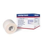 Leukotape Classic Rigid Medical Tape for Sprains and Injury Prevention, 3.75 cm x 10 m, White