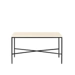 Fritz Hansen - MC310 Rektangulärt Soffbord, Cream - Soffbord - Paul McCobb - Beige - Metall/Sten