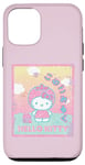 Coque pour iPhone 13 Hello Kitty Lait à la fraise