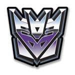 Decepticon Shield Sticker, Accessories