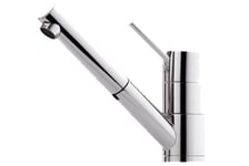 Luisina RC600P/DO Robinet de cuisine chromé brillant avec douche