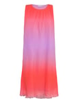 Plissé Dress In Dip Dye Pink Coster Copenhagen