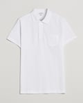 Sunspel Riviera Polo Shirt White