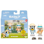 Giochi Preziosi Bluey - Bluey Et Bingo Articulés, Personnages Hauts De 5 À 7 Cm avec Accessoires, Thème Voyage en Famille, Enfants À partir de 3 Ans