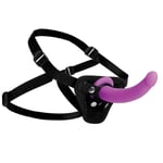 XR Navigator U Harness Strap-On G-Spot Silicone 9 Inch Dildo Set Cock/Dong