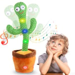 Jouet Bebe Cactus Qui Danse Et Répète Parlant Chante Dansant Parle Bouge Chantant Éclairage Cactus Convient 6 Mois 1 an Bebe Peluche Interactive Fille Garcon Enfants De Noel Toys avec 120 Chansons