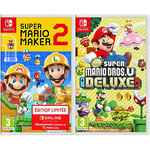 Super Mario Maker 2 - édition limitée & New Super Mario Bros. U Deluxe