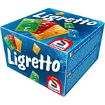 Ligretto, blå - Brädspel - SCHMIDT SPIELE - Bli snabbt av med dina kort i denna blå version av Ligretto! Flerfärgad