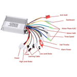 36v/48v 350w elektrisk elcykelskoter Borstlös DC-motorhastighetsregulator-perfekt