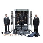 Figurine Hot Toys Mms236 - Dc Comics - The Dark Knight - Batman Armory With Bruce Wayne And Alfred Pennyworth