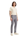 Dockers Men's Alpha Original Khaki Skinny - Lite Trousers, Burma Grey, 38W 34L UK