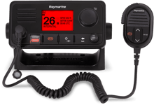 Raymarine - Ray73 VHF-radio med dual-stationfunktion, GPS, AIS-mottagare och megafonutgång