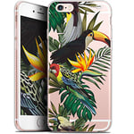 Caseink Coque pour Apple iPhone 6/6s (4.7) Gel HD [ Nouvelle Collection - Souple - Antichoc - Imprimé en France] Toucan Tropical