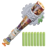 Nerf Zombie Strikeout Dart Blaster, 8 Nerf Elite Darts, Foam Blade,  (US IMPORT)