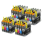 16 Printer Ink Cartridges (Set) to replace Brother LC123 non-OEM / Compatible