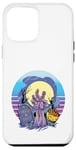 Coque pour iPhone 12 Pro Max Main de zombie effrayant Halloween Trick or Treats lune