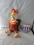 CHICKEN RUN DAWN OF THE NUGGET ROCKY 12” TALL PLUSH SOFT TOY NEW Bandai