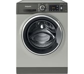 HOTPOINT ActiveCare NM11 948 GC A UK 9 kg 1400 Spin Washing Machine - Graphite, Silver/Grey