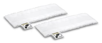 Set microfibre spécial sol pour nettoyeur vapeur Karcher